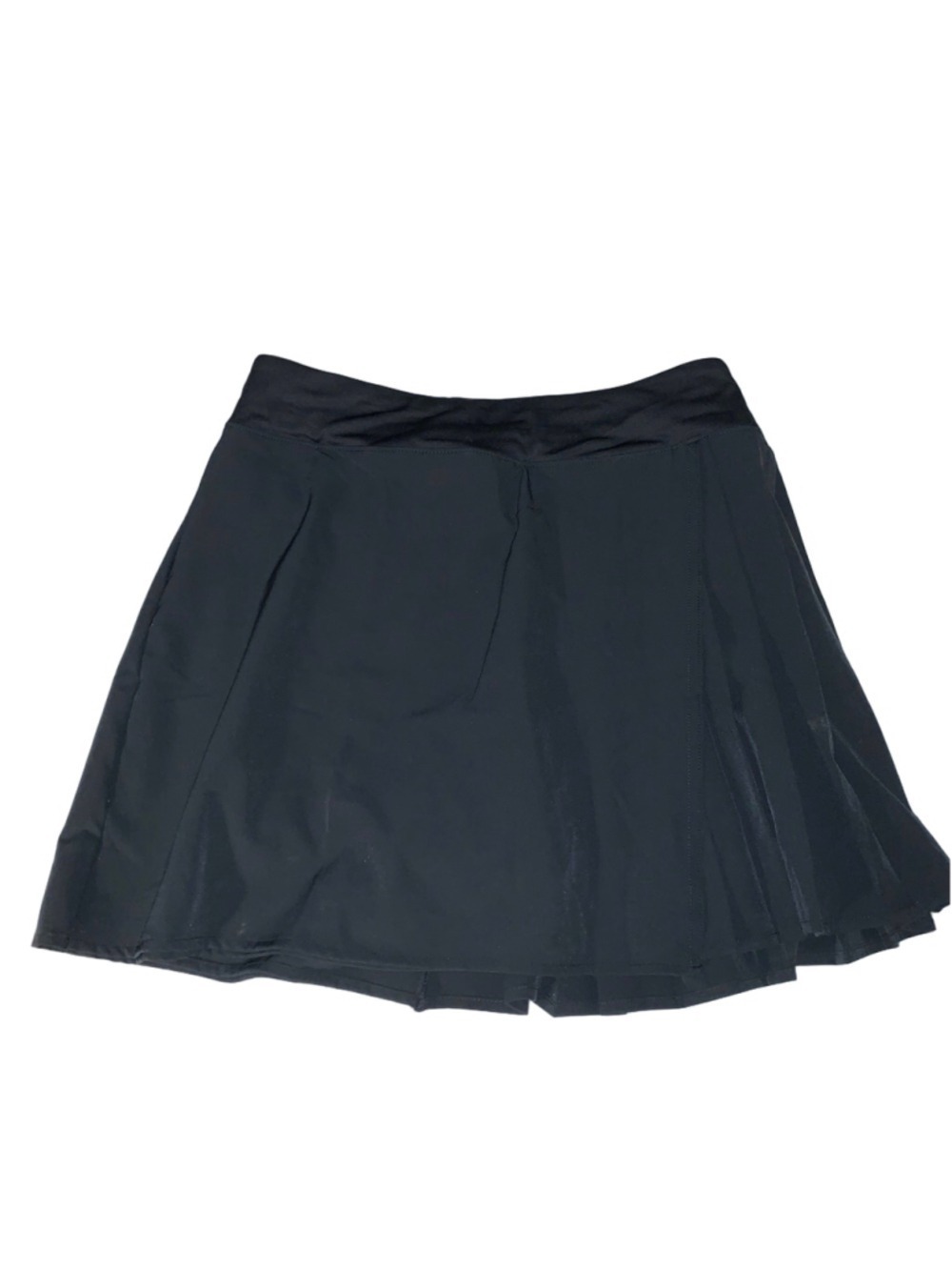 Women's Lolë Black Pleated Active Skort XS